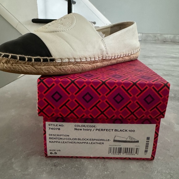 Tory Burch Benton color block espadrilles - Picture 1 of 4